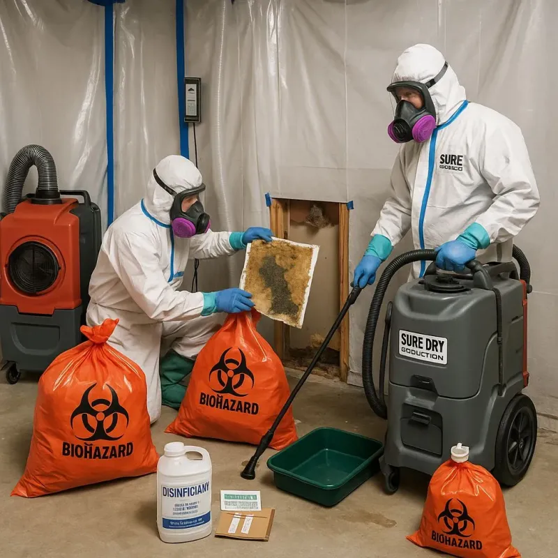Contaminated Water Handling Protocols process in Chautauqua County, KS